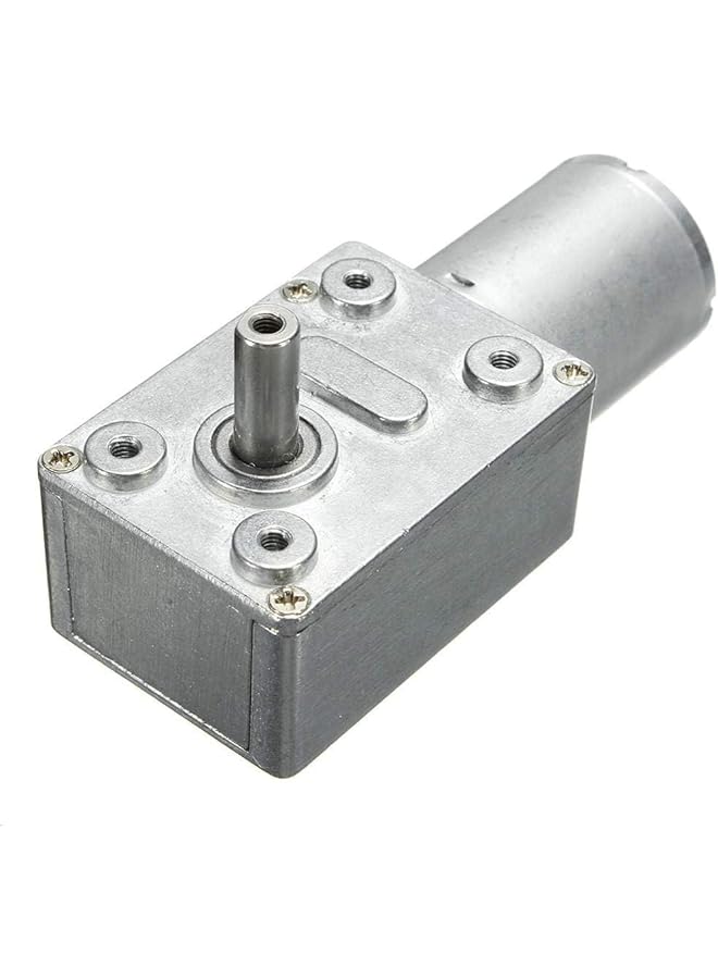 PROMASS promass JGY370 DC 12V 90RPM Reversible High Torque Turbo Worm Geared DC Motor  - Image 1