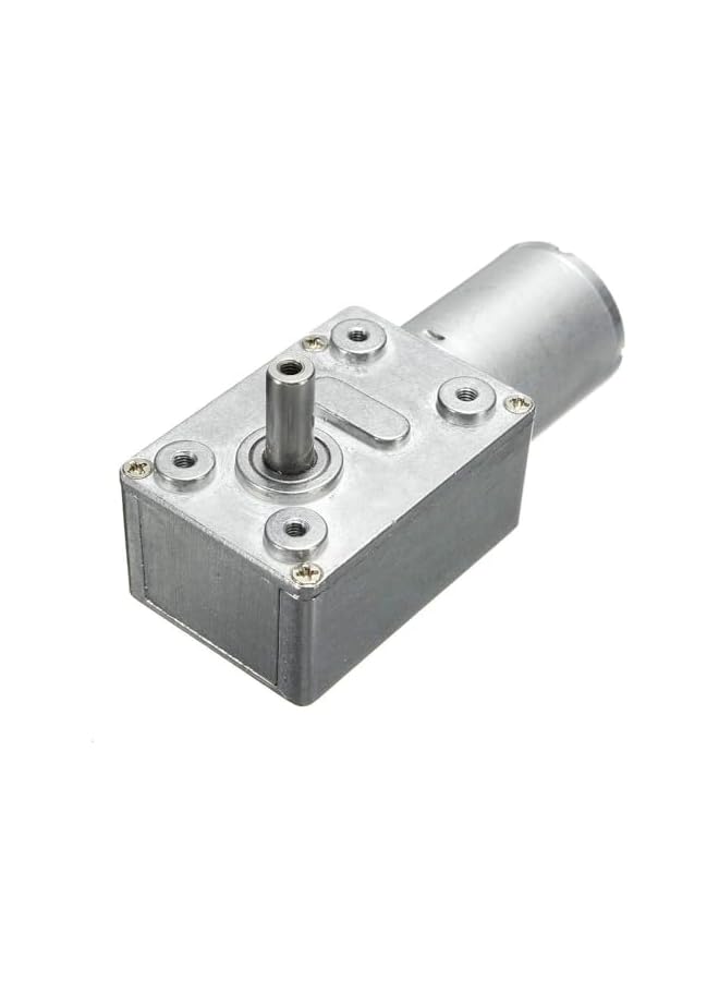 PROMASS promass JGY370 DC 12V 90RPM Reversible High Torque Turbo Worm Geared DC Motor  - Image 2