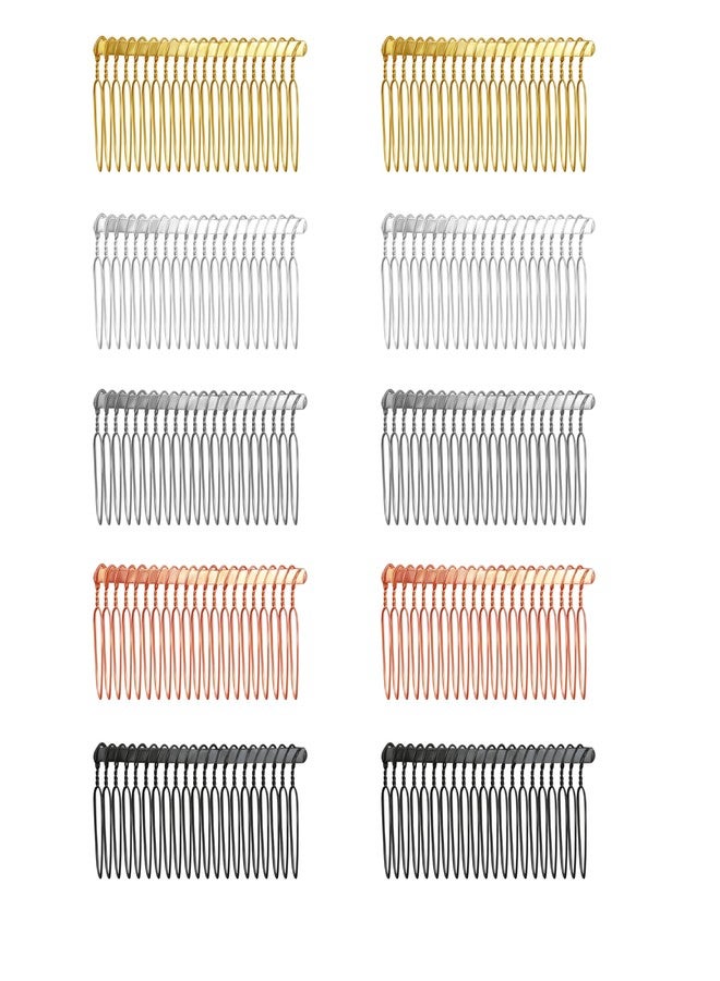 SATRA TRADERS (Size : 73MM 10PCS) Hair Accessories Hair Clip/Comb Pin/Jooda Pin For Hair Accessories Raw Material Making (Golden) - Image 2