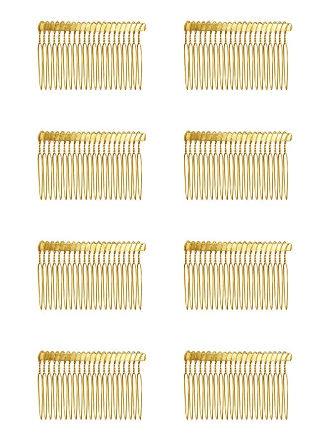 SATRA TRADERS (Size : 73MM 10PCS) Hair Accessories Hair Clip/Comb Pin/Jooda Pin For Hair Accessories Raw Material Making (Golden) - Image 1