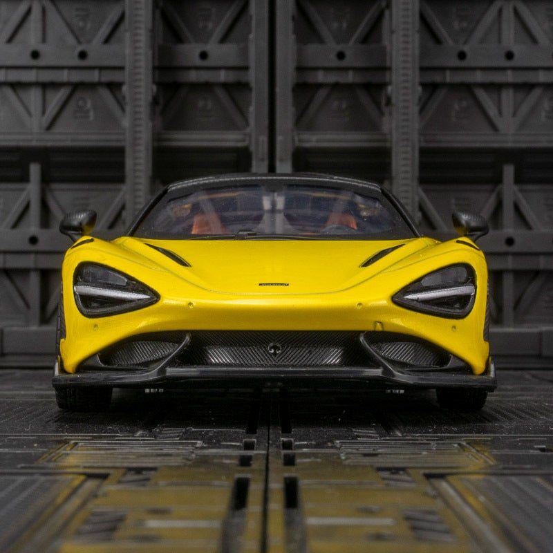 Color Po 68281 Simulation 765Lt Super Running Alloy Car Model Ornaments Collection Children'S Sound And Light Steering Toy Car - Image 2