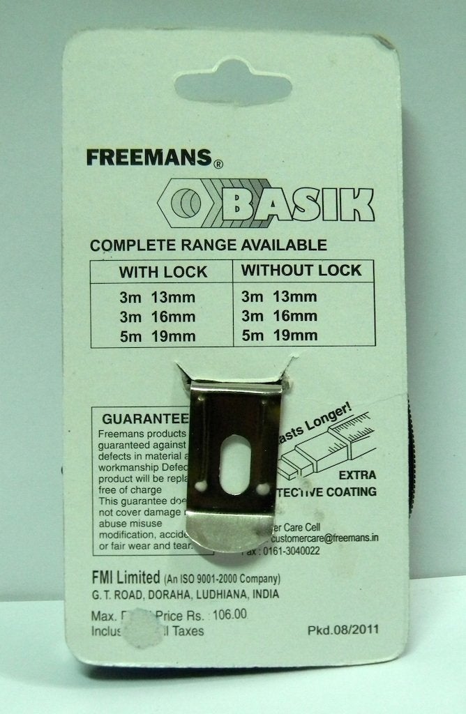 Freemans Basik Steel Measuring Tape 5 Meter X 19 Mm - With Click Lock (1.00) - Image 5