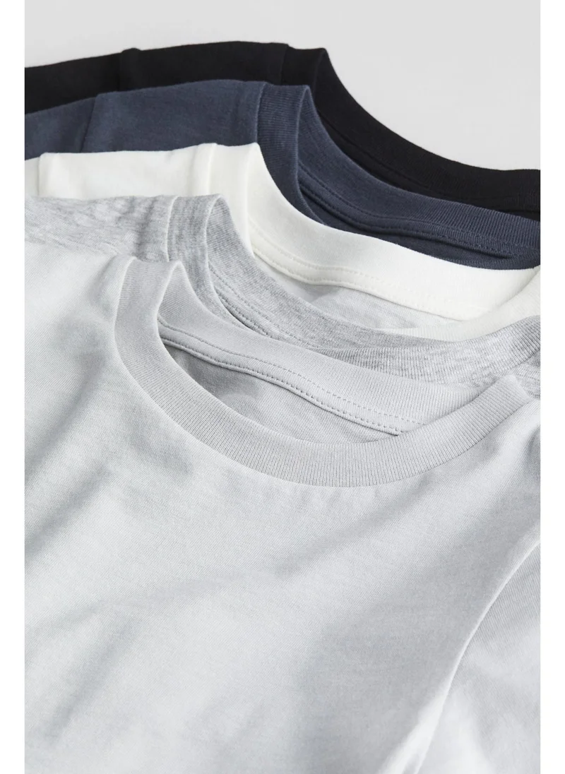H&M 5-pack cotton T-shirts