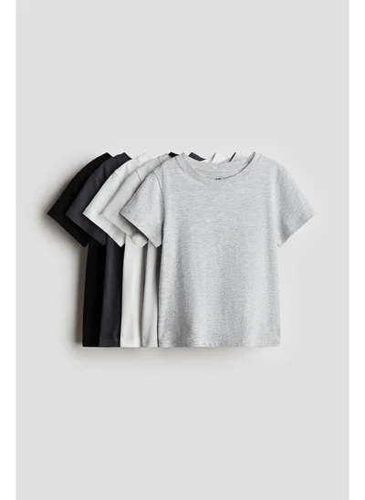 H&M 5-pack cotton T-shirts