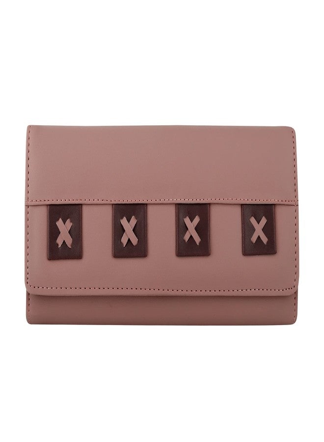 ALSU Women's Peach Hand Wallet Clutch_jln-007pch - Image 4