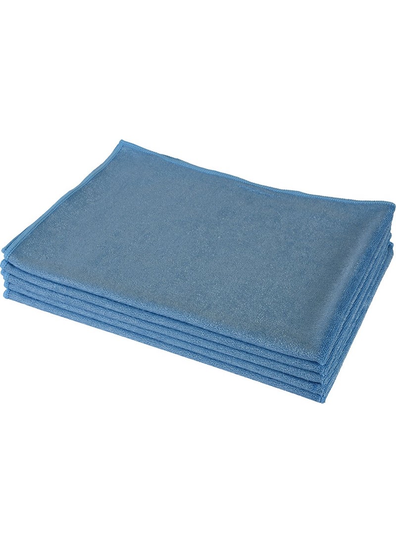 Spark Velvet Textured Car Drying Cloths 12 Pack 70x50 cm Blue  - Image 2
