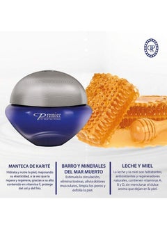 Premier by Dead Sea Premier Dead Sea Premier Natural Whipped Body Butter For Restoring Bright Healthy Skin Rich Moisturizer With Skinenhancing And Hydrating Natural Aromatic Oils Ninerals Antiaging Firming 5.95 Fl Oz  - Image 2