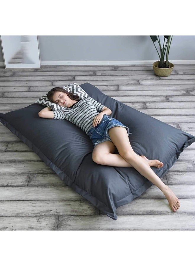 Bixolon ZHCWT Square Sofa Cover Chairs without Filler Waterproof Lounger Seat Bean Bag Puff Couch Tatami Living Room Furniture - Image 2