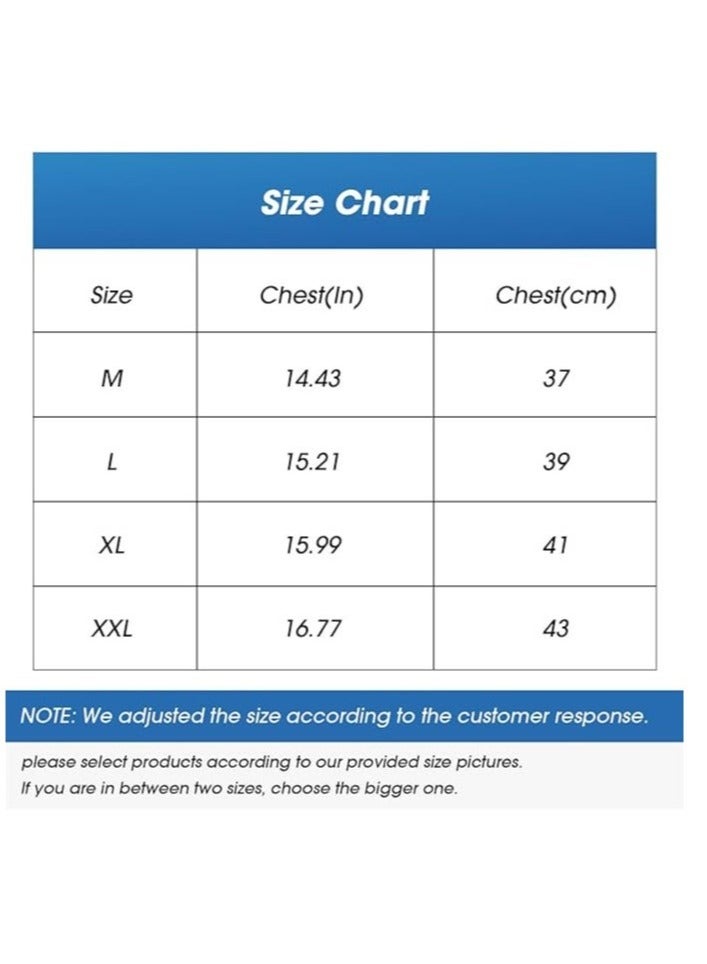 صدرية لشد الصدر للرجال، قميص ضغط لشد الجسم وتنحيف الجسم، صدرية لشد الصدر بمشبك مسطح مكون من صفين للرجال - Image 5