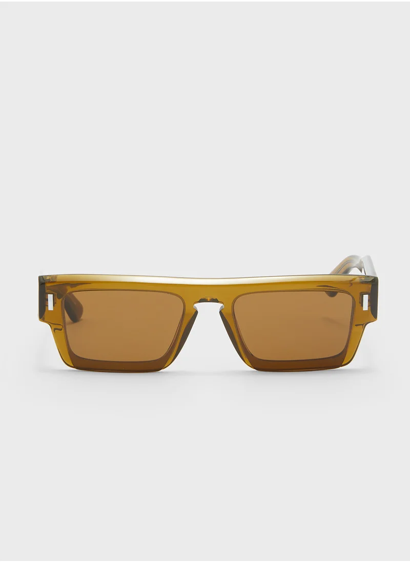 كالفن كلاين Modified Rectangle Sunglasses Ck24532S