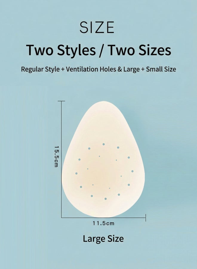 Take Two Breathable Silicone Stick-On Push Up Bra, 11.5x15.5 cm - Image 2