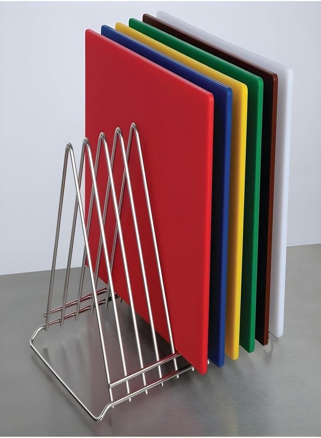 STANDIFY® 8 V Plate_O_Stnfy Dish Rack Stainless Steel Heavy Duty Plate Stand Kitchen Multi-Purpose Dish Rack for Sink & Countertop. - Image 3