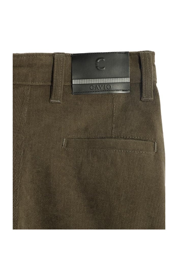CAVIO Boys Casual Solid Regular Fit Cargo Pants with Multiple Pockets - Image 4