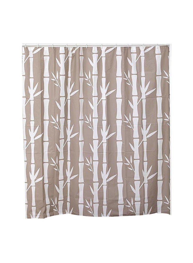 Tendance Bahia Shower Curtain W Rings 180 x 180 cm