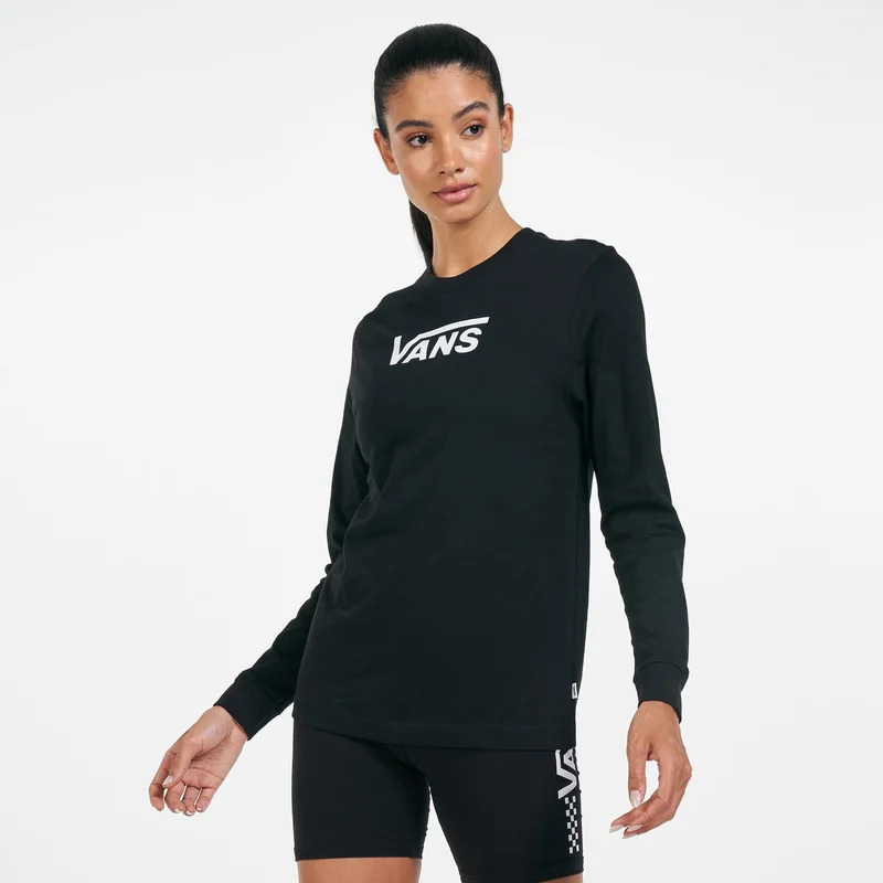 VANS Women's Flying V Long Sleeve T-Shirt