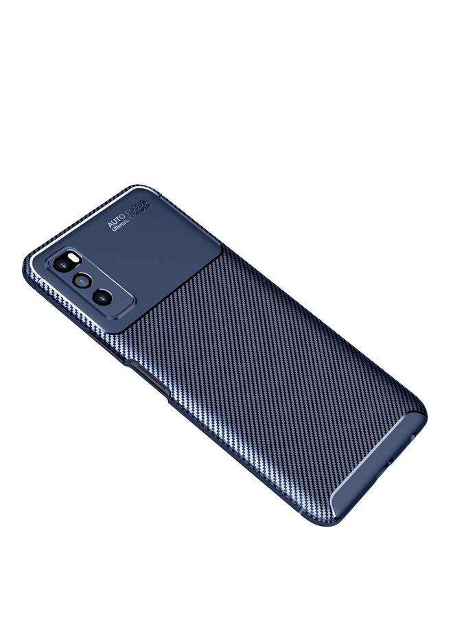 S-TOP Case For Huawei Enjoy Z 5G Carbon Fiber Texture Shockproof TPU Case - Image 2