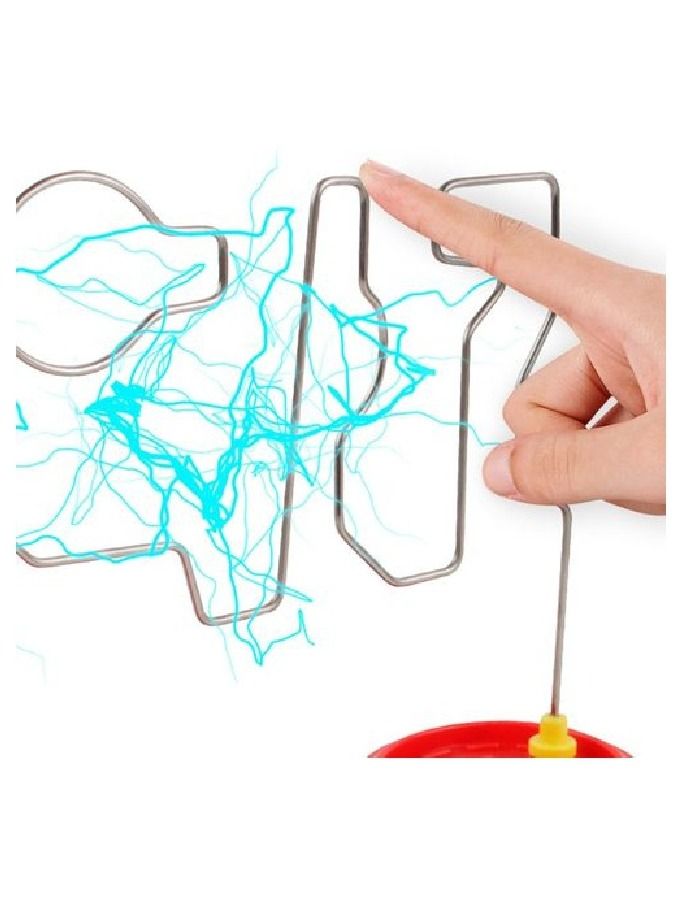 Super Game لعبة المتاهة الكهربائية لا تطن على السلك، لعبة كلاسيكية - Image 5