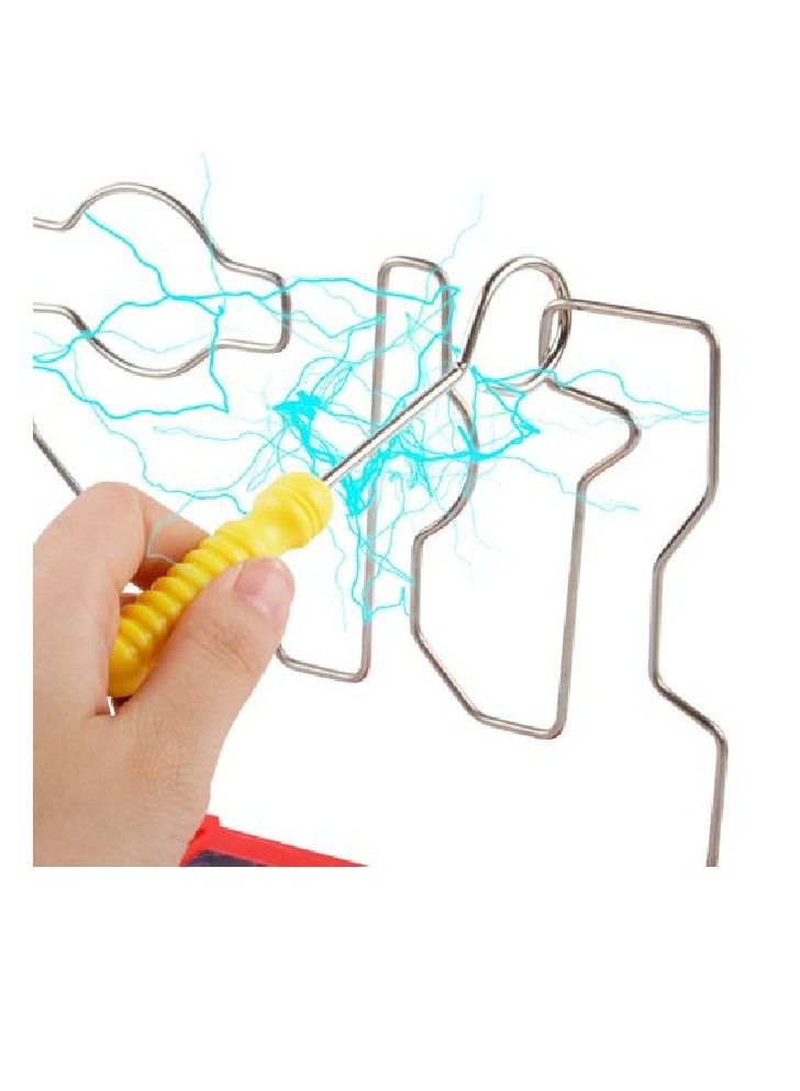 Super Game لعبة المتاهة الكهربائية لا تطن على السلك، لعبة كلاسيكية - Image 2