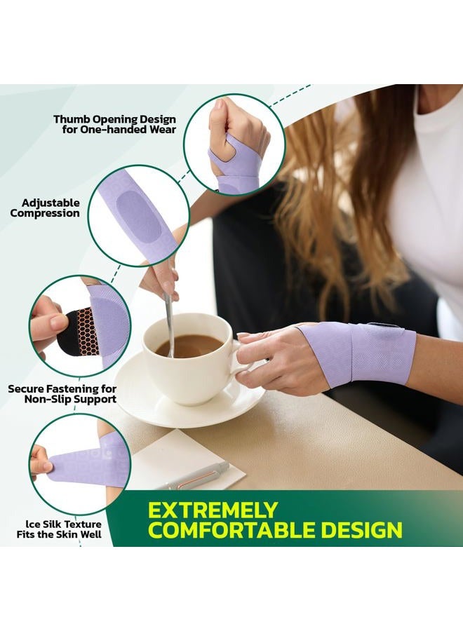 AOFIT Adjustable Wrist Brace for Pain Relief, Carpal Tunnel & Tendonitis Support – Ergonomic Compression, Breathable & Anti-Slip Design, Fits Left & Right Hand, Ideal for Sports, Gaming & Office Use - Image 5