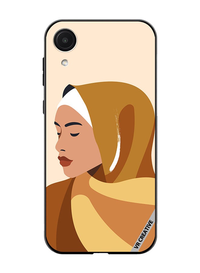 VR CREATIVE Protective Case Cover For Samsung Galaxy A03 Core Cartoon Woman Shape Design Multicolour - Image 1