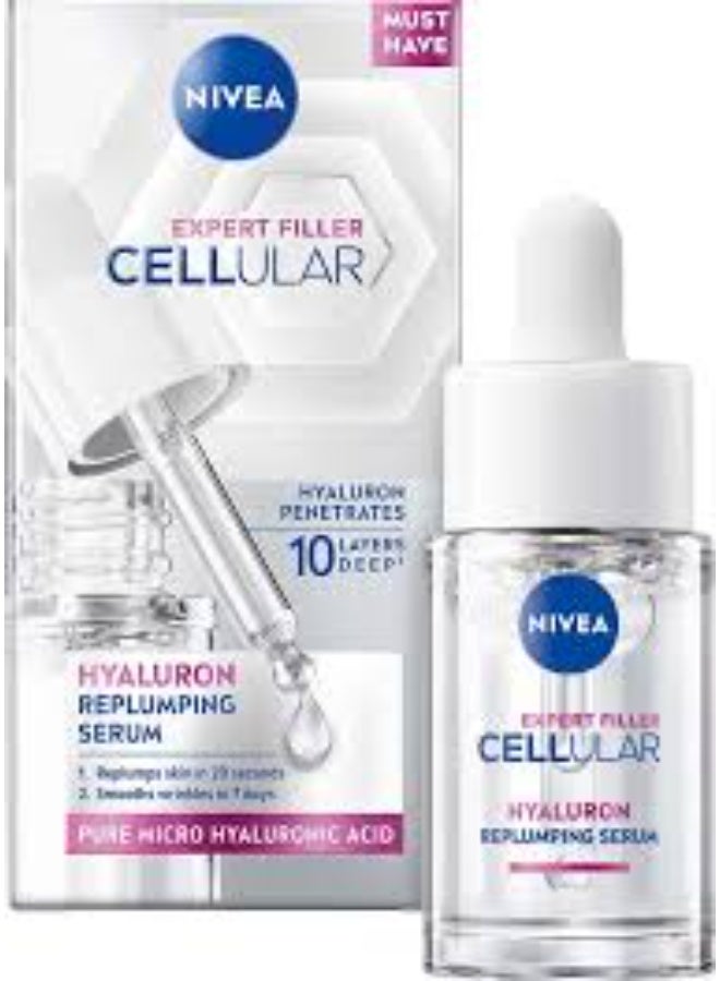 Nivea Expert Filler Cellular Hyaluronic Acid Filling Serum 15ml - Image 2