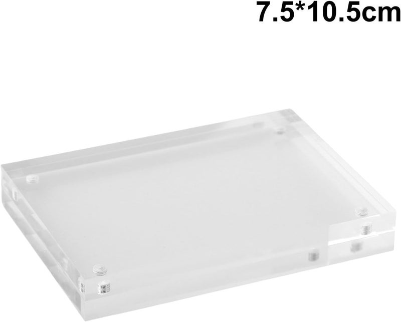 Adjustable build Transparent for acrylic Photo Frame Stand with Thick 8+8mm Panels for Desktop and Wall Display Various Sizes(4x6cm) Different assemble options Fixed & portable compatible Simplified versatile design Consistent steady quality Market mainstream color picks Season change compatible build KSA local stock Cross-material combo compatible Post-order arranged dispatch Coast & inland available Repeated assemble detach compatible Integrated warehouse solution Most item matching trendy design Low maintenance Temp & permanent project compatible Cleaner resistant Budget global standard quality Transit & use compatible Daily life matching design Practical experience crafted Gulf popular simple design Global easy assemble picks Certified local stock Multi-market varied design options - Image 3