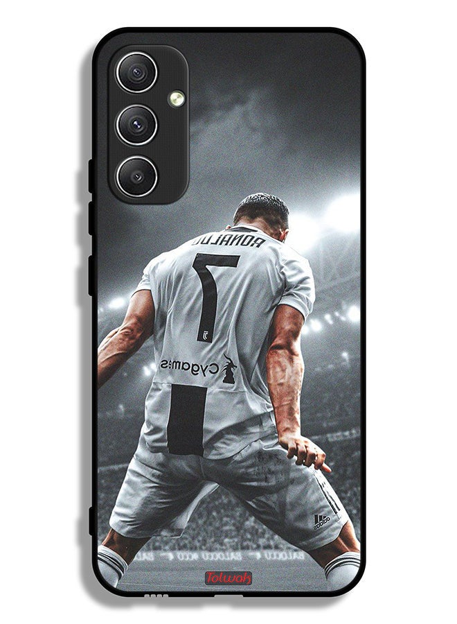 Tolwak Samsung Galaxy A34 5G Protective Case Cover Cristiano Ronaldo Celebration - Image 1