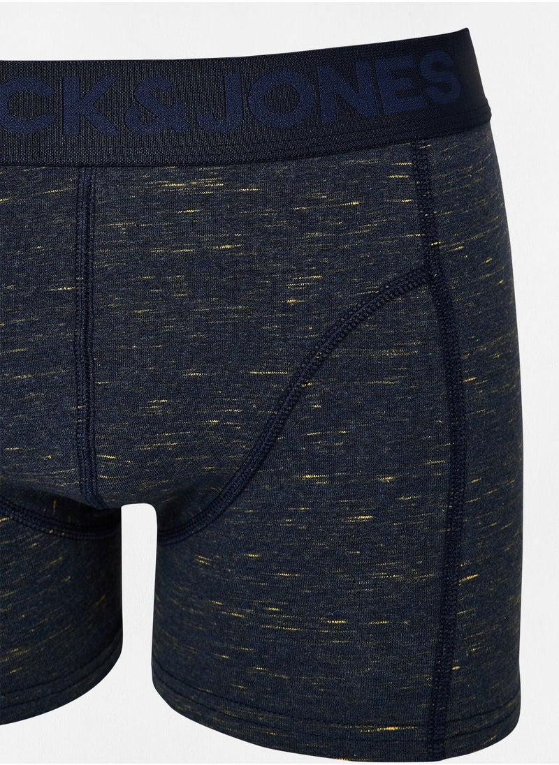 JACK & JONES - Logo Band Trunks (Pack 3) - Image 1