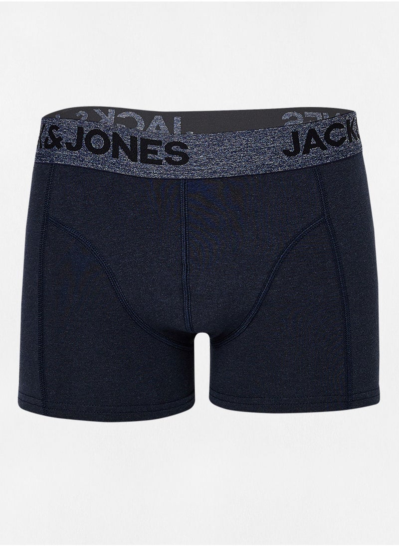JACK & JONES - Logo Band Trunks (Pack 3) - Image 1