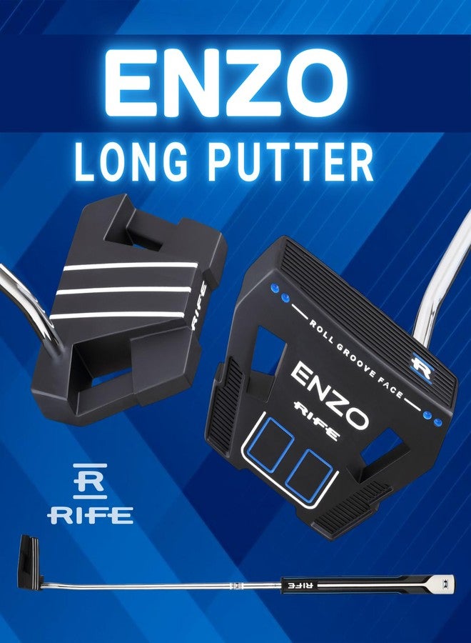Rife ENZO Putter - Extra Long 38 Inches Total Length with Extra Long Golf Putter Grip - Image 2