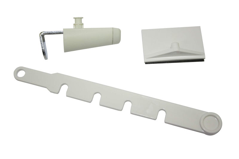 GARDINIA Lock for Tilting Window For Customising Adjustment of Tilted Windows Plastic White