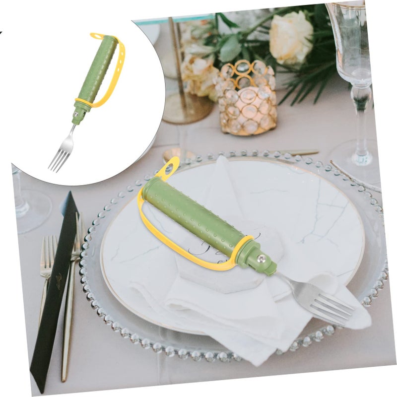 Adaptive Fork for Elderly And Disabled Angled Design Comfortable Grip For Shaking Hands Rehabilitation Dining Aid - Image 4