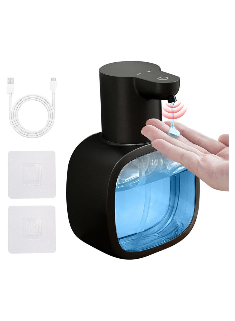 general Automatic Liquid Soap Dispenser, 500 ml, Touchless Rechargeable, with 4-Level Adjustment and IPX5 Waterproof Rating - Horizontal Display, Suitable for Wall/Countertop Use in Bathrooms and Kitchens - Image 1