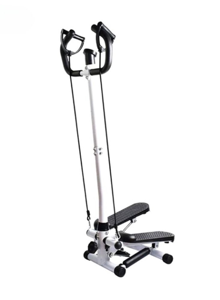 Adjustable Stepping Machine with Resistance Bands and Handle