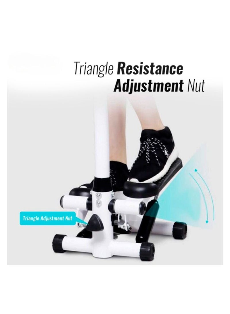H PRO Adjustable Stepping Machine with Resistance Bands and Handle - Image 2