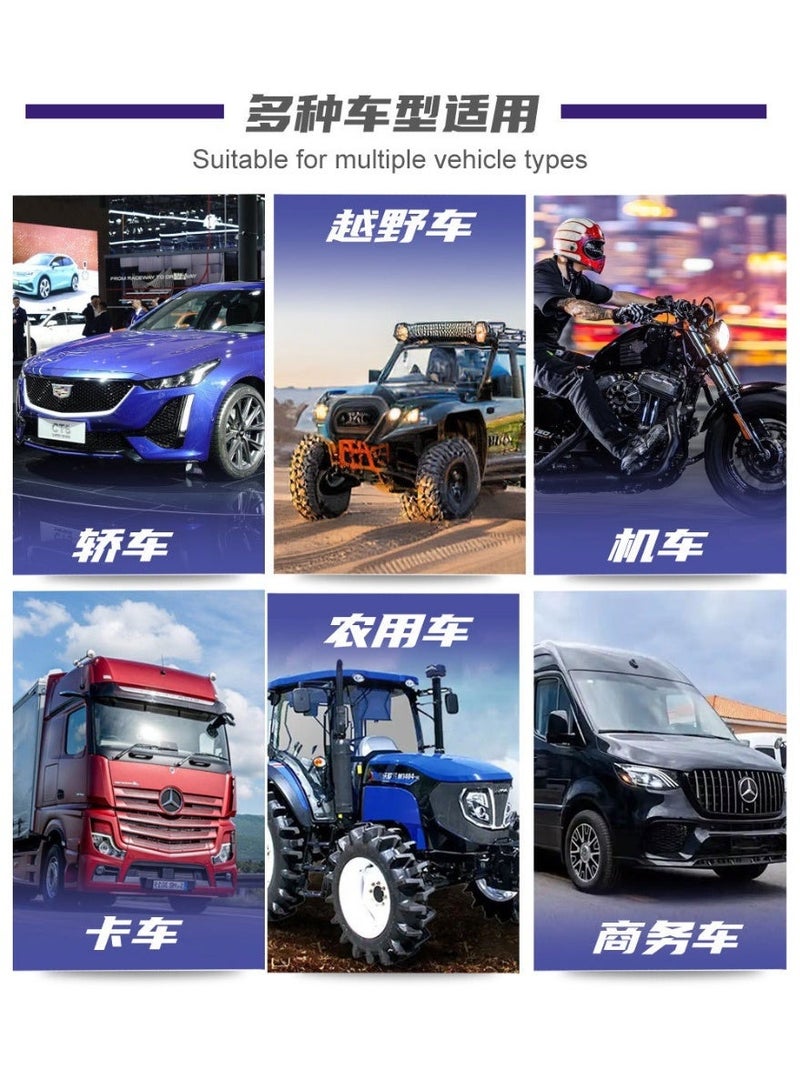 مقياس اختبار ضغط الأسطوانة للسيارات 2 في 1 لمحركات البنزين والديزل - Image 2