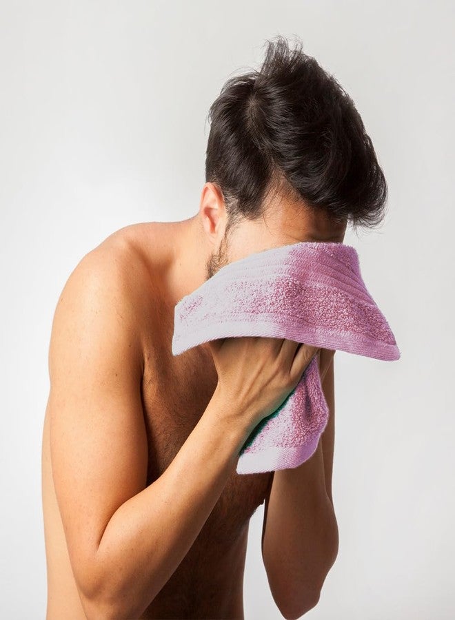 BePlush 450 GSM Bamboo Towel | Ultra Soft, Absorbent, & Quick Dry Towels for Gym, Travel (Face Towel, Pink, Pack of 6) - Image 5