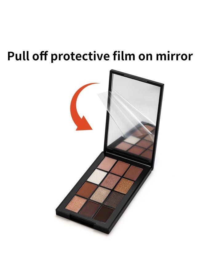 DECENTNESS 12 Colors Eyeshadow Palette Makeup Shades Nude Matte Shimmer Glitter Pigment, Pro Long Lasting&Waterproof Highlighting Makeup Palette,Ideal Gift(Natural Credential) - Image 5