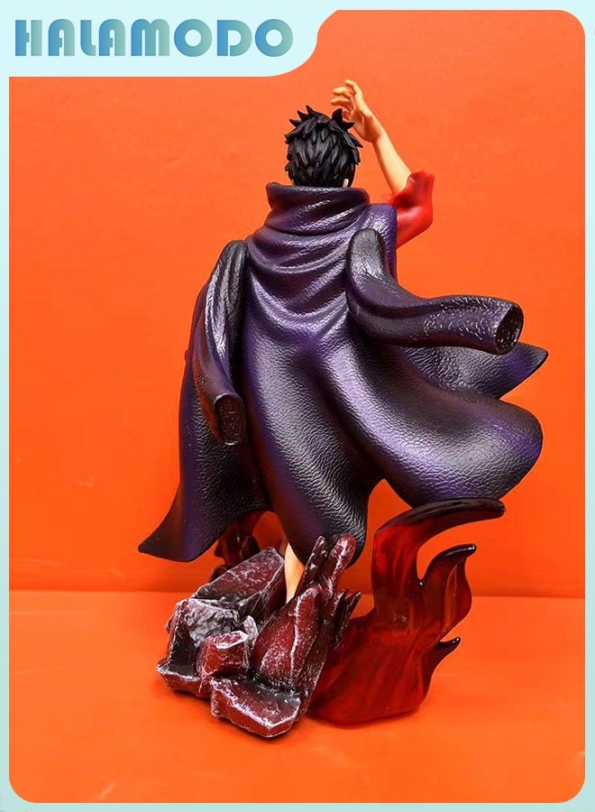 هالامودو واحد صدى لوفي ، رباعية الابطال المزدوج رئيس لوفي 24 سم الأنيقة شخصيات الرسوم المتحركة سطح المكتب والسيارات الديكور هدية - Image 4