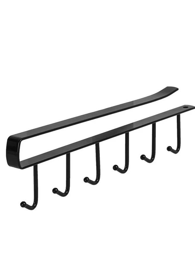 Mug and kitchen utensil holder with 6 metal handles - Image 1