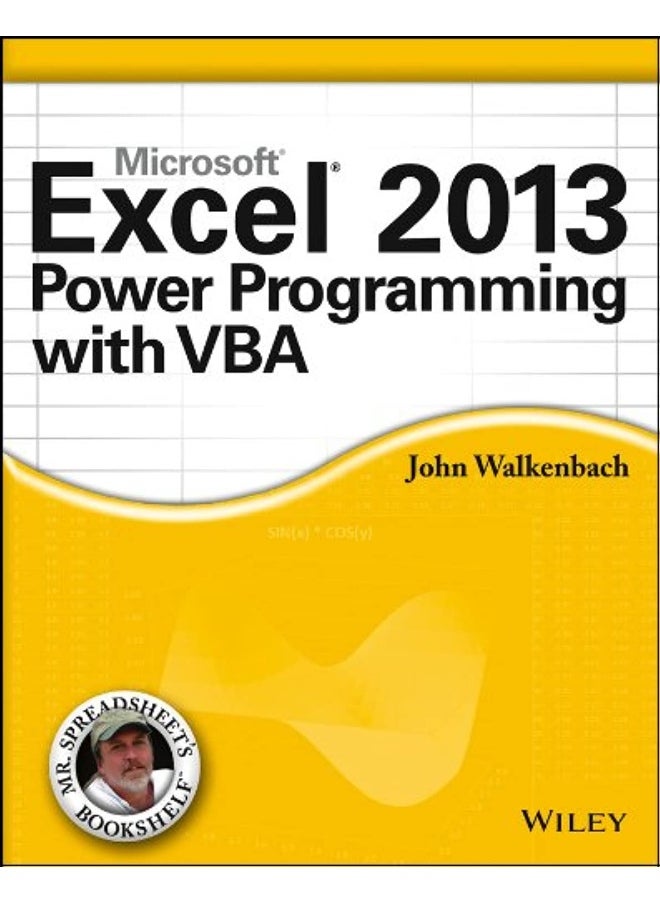 Excel 2013 Power Programming with VBA - pzsku/ZFE3E4210EA4FDB984A41Z/45/_/1724657129/8d500c72-f4c4-4695-aea6-325d0c50e632