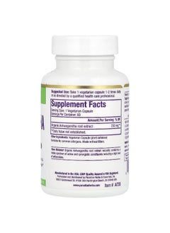 Paradise Herbs Paradise Herbs, Ashwagandha Extract, 250 mg, 60 Vegetarian Capsules  - Image 2