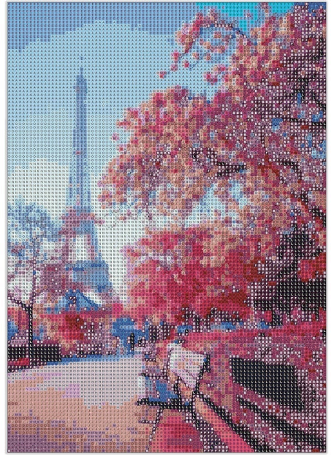مجموعة رسم ماسية خماسية الأبعاد يمكنك تركيبها بنفسك متعدد الألوان - Image 1