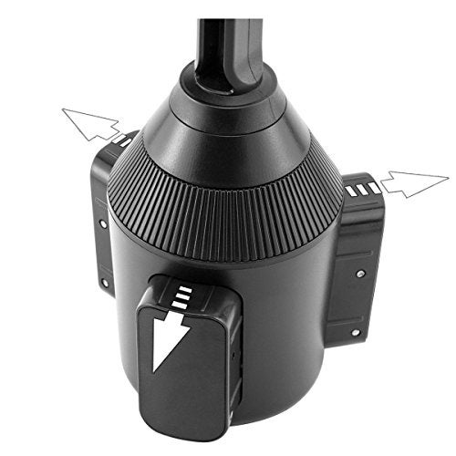 ChargerCity Low Profile Drinks Cup Holder Mount for Sirius XM Onyx Plus Lynx Satellite Radio w/Single T (XM) Delphi Skiff & AMPS Pattern - Image 3
