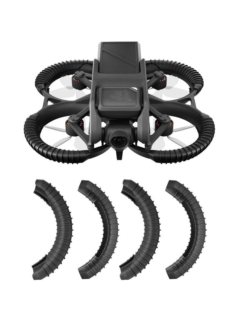 SOLARAE Avata Propeller Guard, Unity Propellers Protector for DJI Avata Drone Accessories (Black) - Image 3