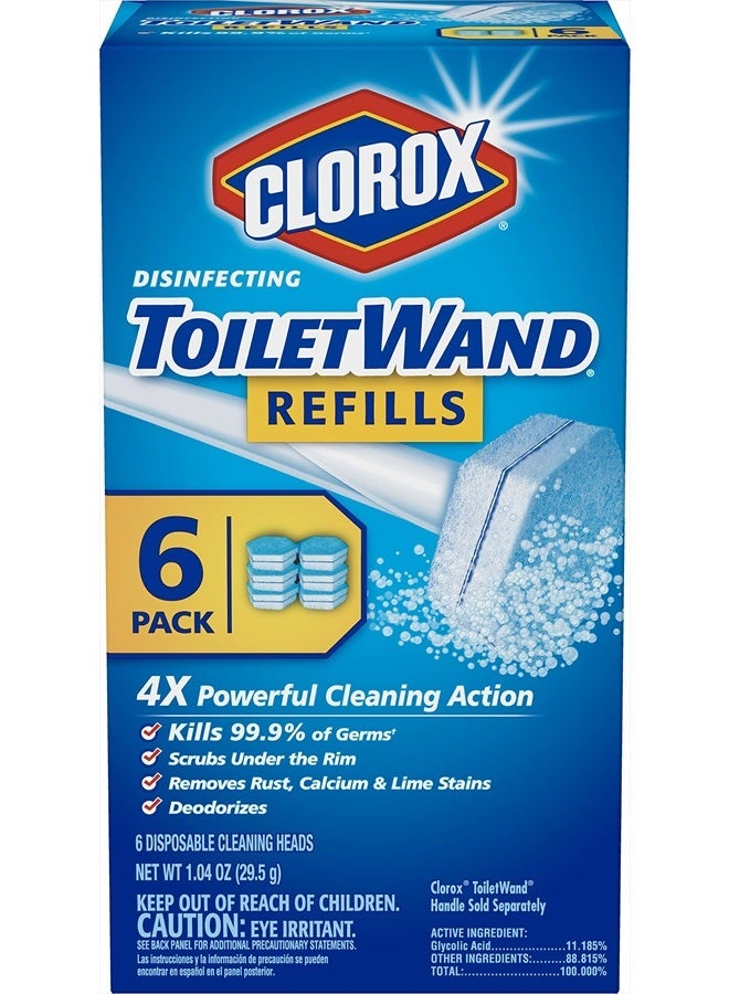 Clorox Wand Heads, 6 Count, Package May Vary - Image 1