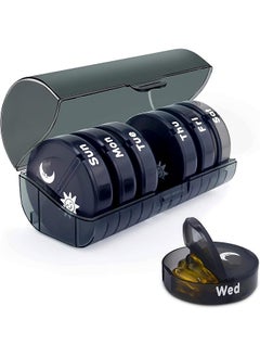 Daily Pill Organizer 2 Times a Day - Weekly AM/PM Pill Box, Round Medicine Organizer, Large Capacity 7 Day Pill Cases Vitamin Organizer for Vitamin Fish Oils Supplement - pzsku/ZFE3EA85E013E71CD3B77Z/45/_/1720066910/8a8dbb43-0b77-4e72-a749-9f7751feba51