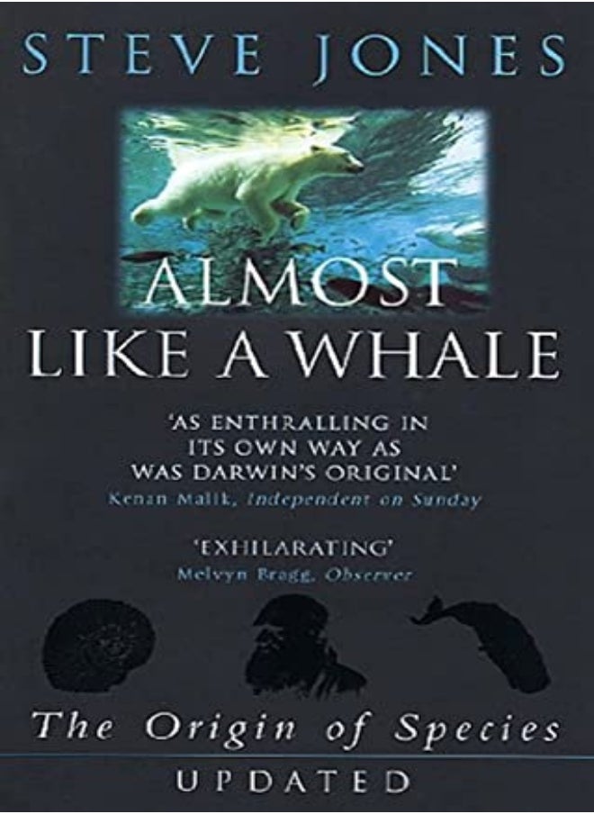 Almost Like A Whale The Origin Of Species Updated by Jones, Steve Paperback 