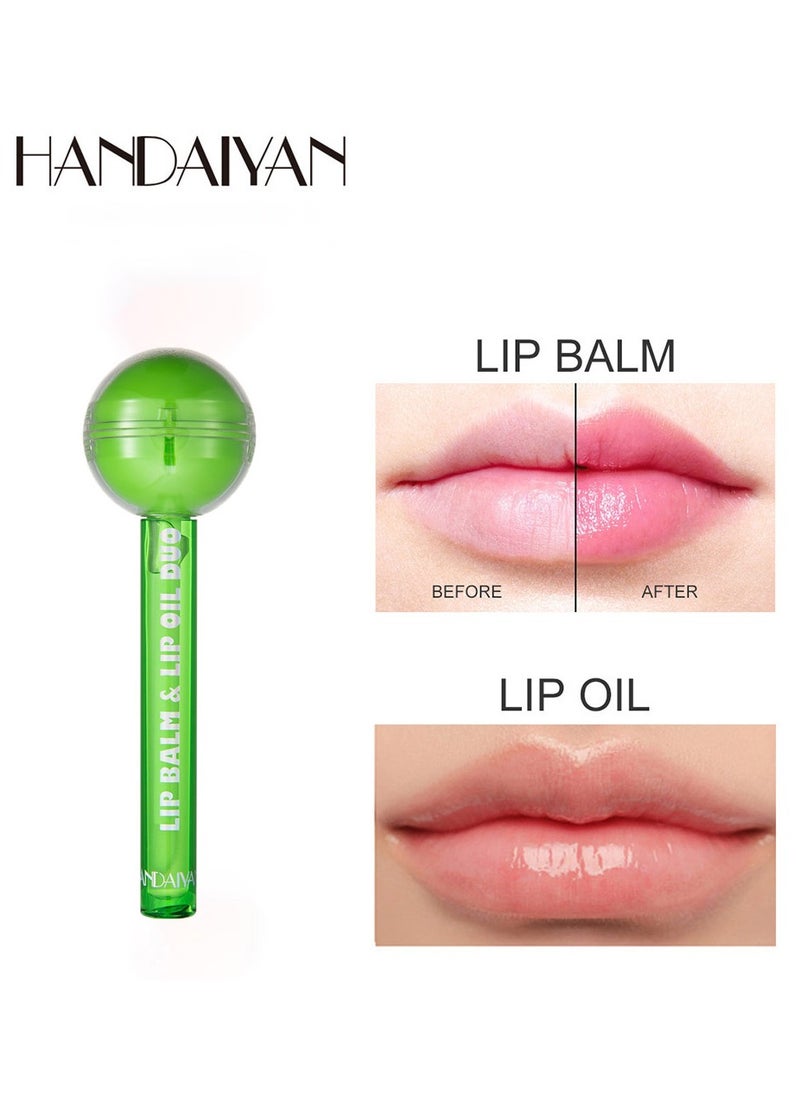 Handaiyan 2 IN 1 Lip Balm and Lip Oil Duo  - Image 2