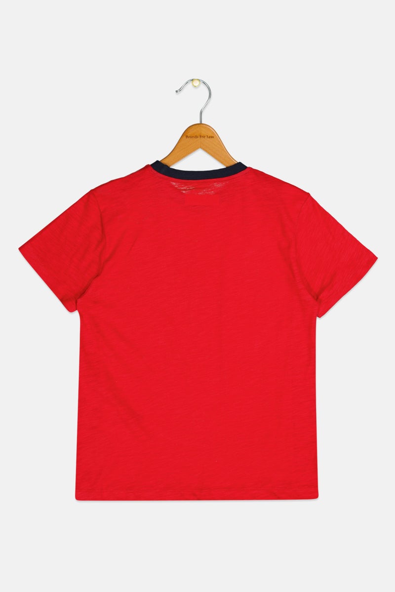 Scuderia Ferrari Kids Boy Short Sleeve Printed T-Shirts, Multicolor - Image 2